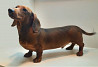 Dachshund rabbit smooth-haired puppy, male breed class FCI Moscow  Delivery from Moscow
